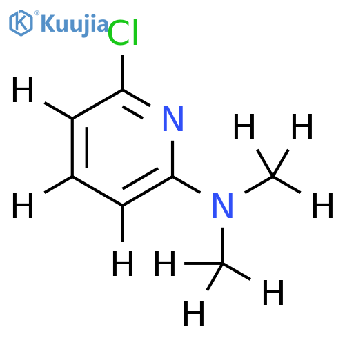 2-Chloro-6-dimethylaminopyridine-d9 structure