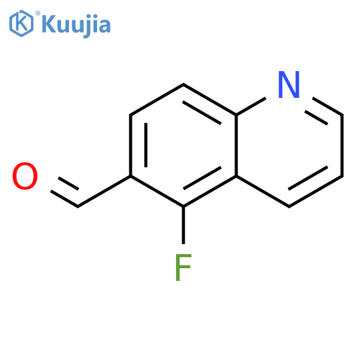 5-fluoroquinoline-6-carbaldehyde structure