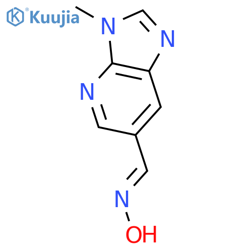 (E)-3-Methyl-3H-imidazo4,5-bpyridine-6-carbaldehyde Oxime structure