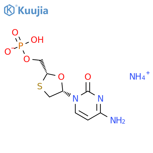 Lamivudine 5'-monophosphate ammonium salt structure
