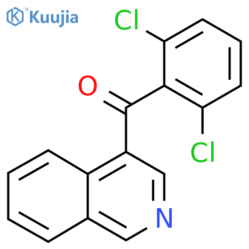 4-(2,6-Dichlorobenzoyl)isoquinoline structure