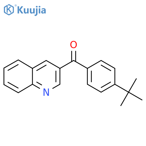 3-(4-Tert-butylbenzoyl)quinoline structure