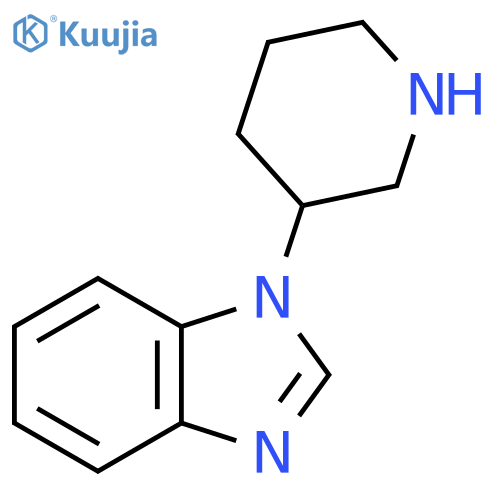 1-(3-piperidyl)benzimidazole structure