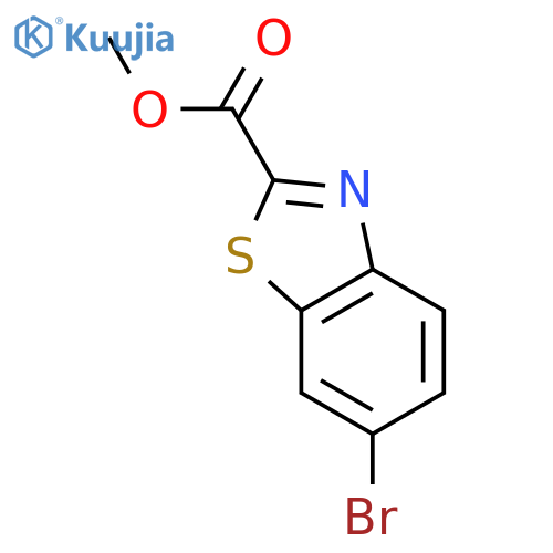 Methyl 6-Bromobenzodthiazole-2-carboxylate structure
