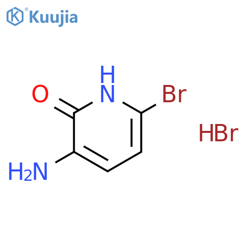 3-amino-6-bromopyridin-2-ol hydrobromide structure