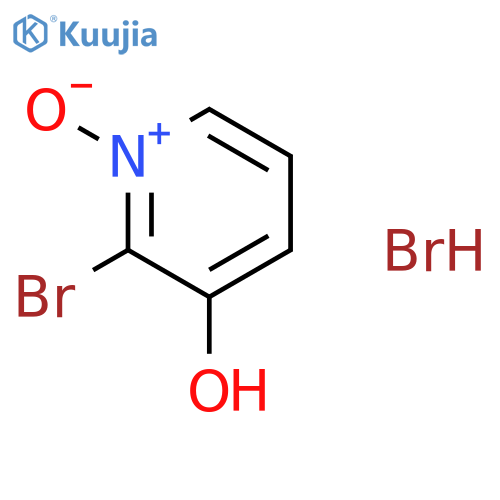 2-Bromo-3-hydroxypyridine 1-oxide hydrobromide structure