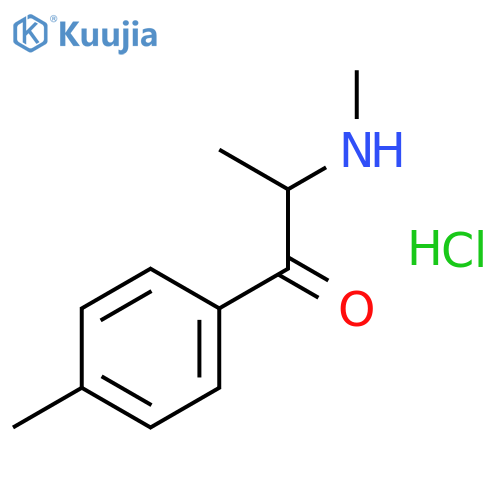 2-(Methylamino)-1-(p-tolyl)propan-1-one hydrochloride structure
