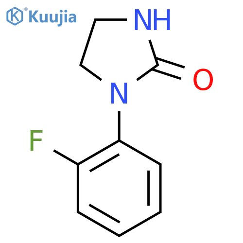 1-(2-Fluorophenyl)imidazolidine-2-one structure