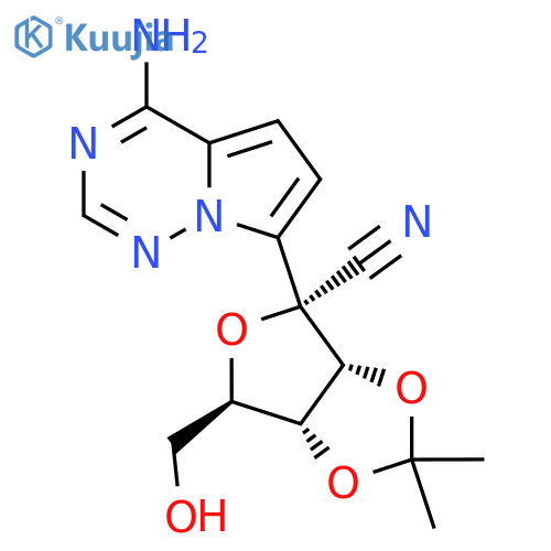 Remdesivir O-desphosphate acetonide impurity structure