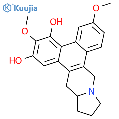 2,3,4,6,7-Pentamethoxyphenanthroindolizidine; (R)-form, 7-Demethoxy, 2,4-di-O-de-Me structure