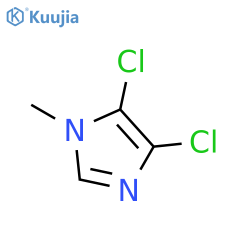 4,5-Dichloro-1-methylimidazole structure