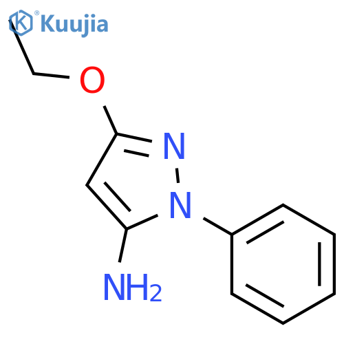 1H-Pyrazol-5-amine,3-ethoxy-1-phenyl- structure