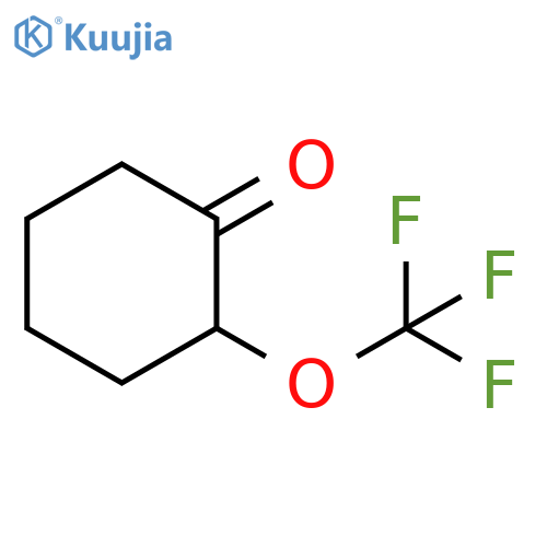 2-(trifluoromethoxy)cyclohexanone structure