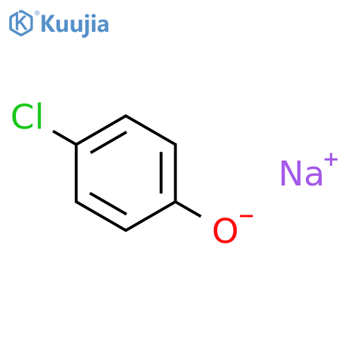 Sodium 4-chlorophenolate structure