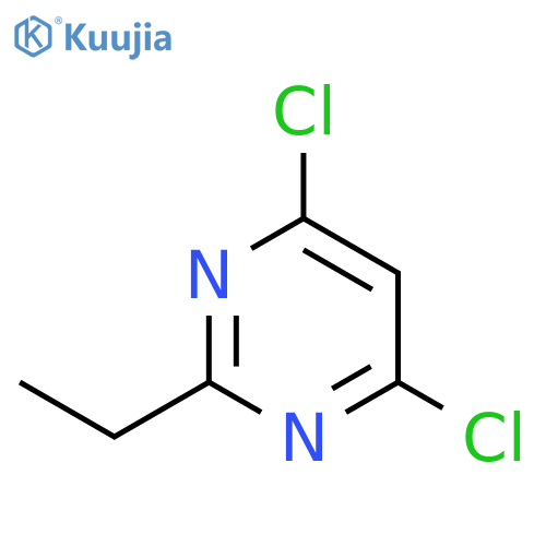 4,6-Dichloro-2-ethylpyrimidine structure