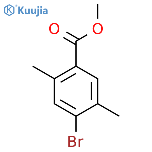 Methyl 4-bromo-2,5-dimethylbenzoate structure