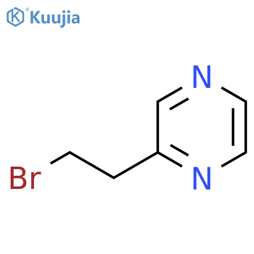 2-(2-Bromoethyl)pyrazine structure