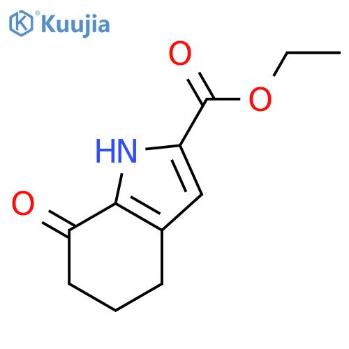ethyl 7-oxo-1,4,5,6-tetrahydroindole-2-carboxylate structure