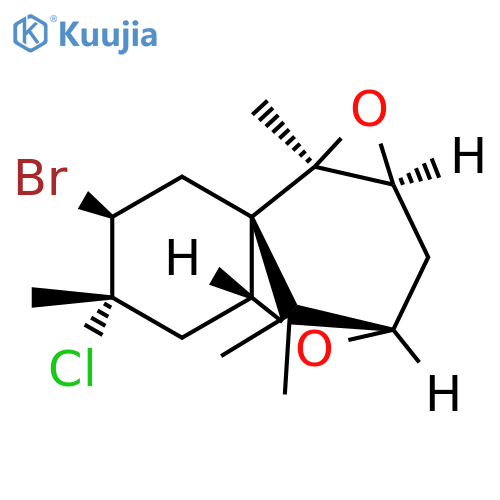 4aH-3,8a-Methanooxireno[d][1]benzoxepin,7-bromo-6-chlorooctahydro-6,8b,9,9-tetramethyl-, (1aS,3S,4aR,6S,7S,8aR,8bR)- structure