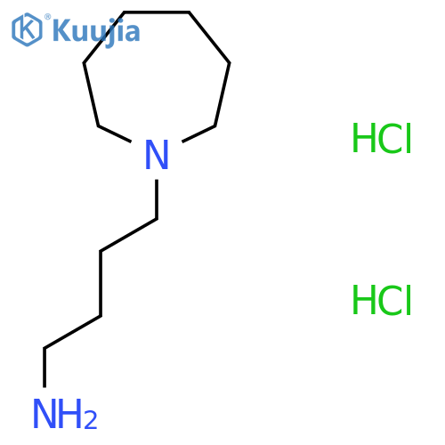 [4-(1-Azepanyl)butyl]amine dihydrochloride structure