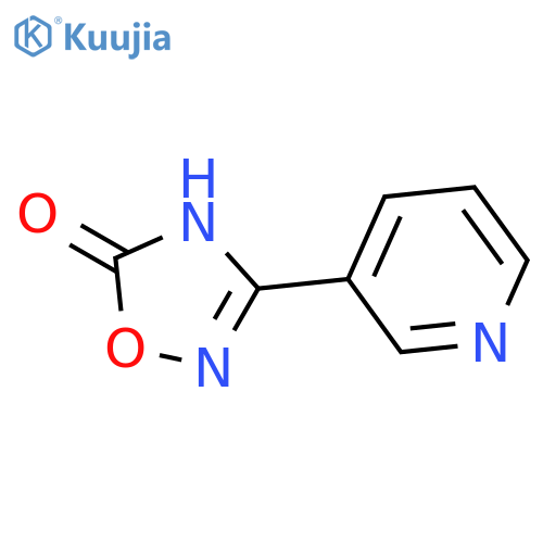 3-(Pyridin-3-yl)-4,5-dihydro-1,2,4-oxadiazol-5-one structure