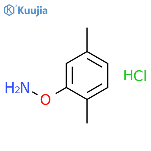 Hydroxylamine, O-(2,5-dimethylphenyl)-, hydrochloride structure