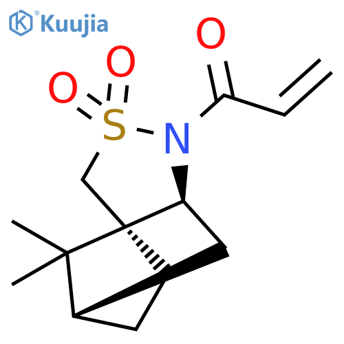 (2S)-N-(acryloyl)bornane-10,2-sultam structure