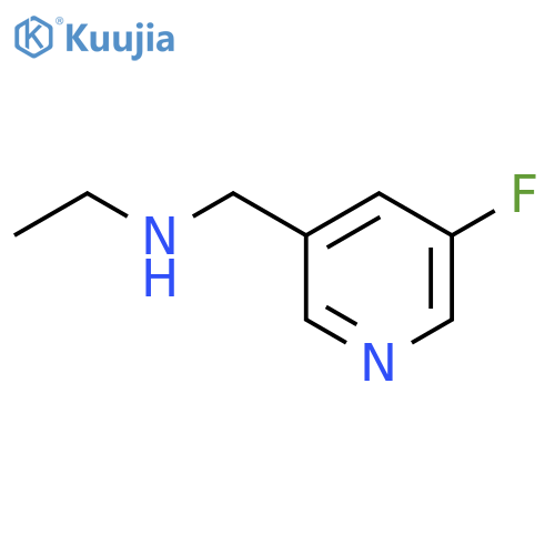 Ethyl[(5-fluoropyridin-3-yl)methyl]amine structure