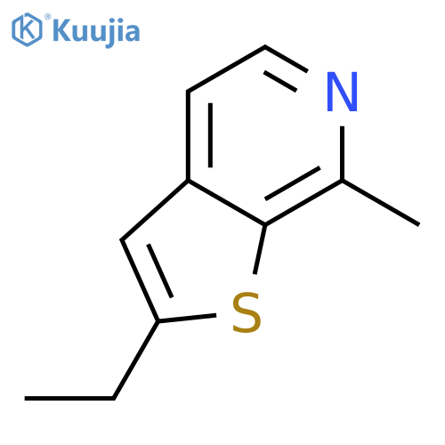 Thieno[2,3-c]pyridine,2-ethyl-7-methyl- structure