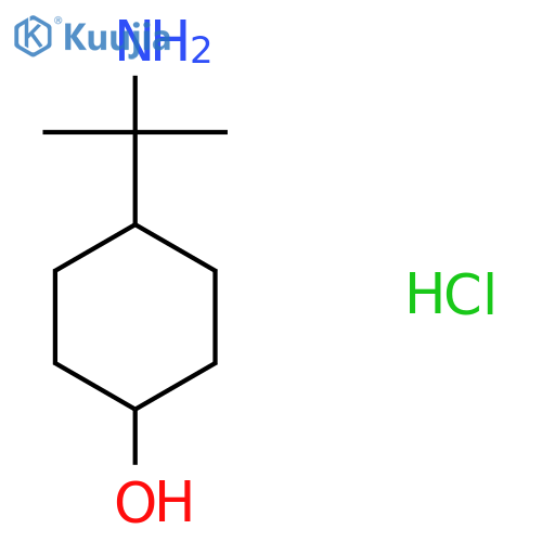 4-(2-Amino-2-propyl)cyclohexanol Hydrochloride structure