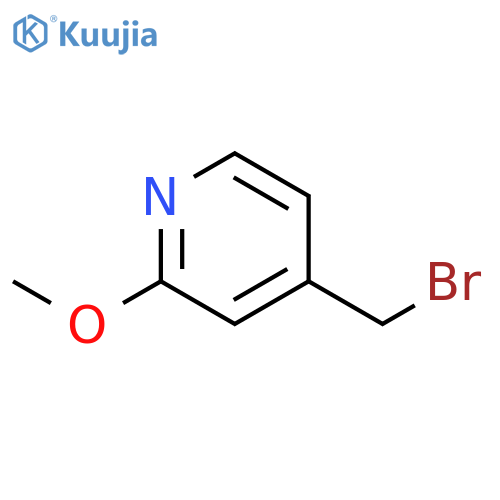 4-(Bromomethyl)-2-methoxypyridine structure