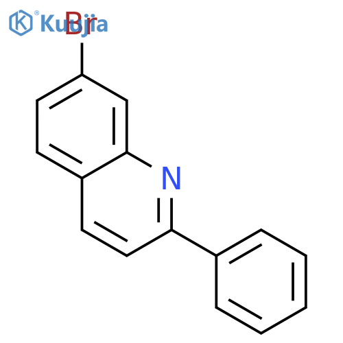 7-Bromo-2-phenylquinoline structure
