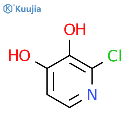 2-chloro-3-hydroxy-1H-pyridin-4-one structure