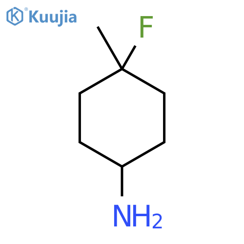 4-Fluoro-4-methylcyclohexan-1-amine structure
