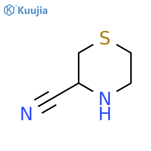 Thiomorpholine-3-carbonitrile structure