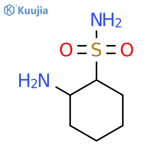 2-Aminocyclohexane-1-sulfonamide structure
