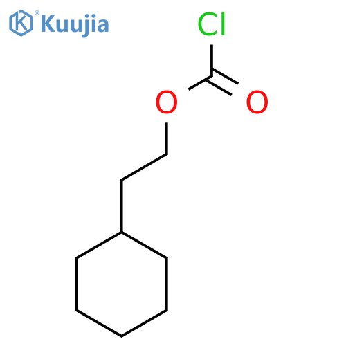 2-cyclohexylethyl chloroformate structure