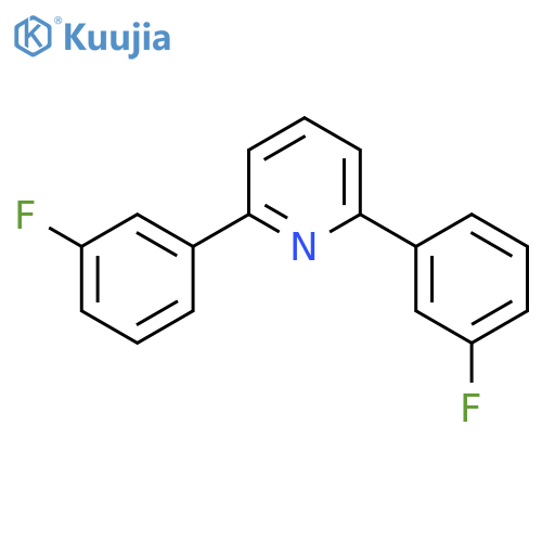 2,6-Bis(3-fluorophenyl)pyridine structure