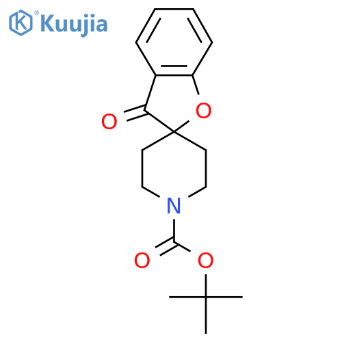 tert-butyl 3-oxospiro[benzofuran-2,4-piperidine]-1-carboxylate structure