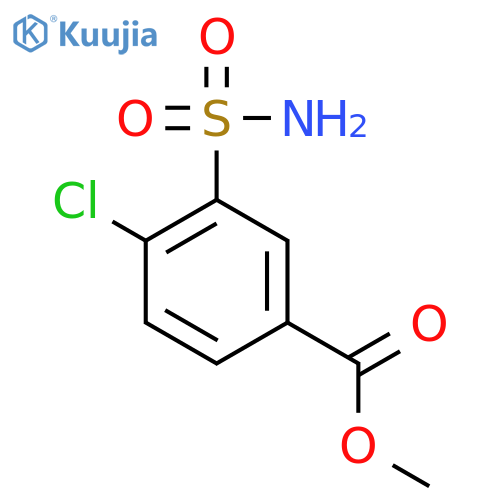 methyl 4-chloro-3-sulfamoylbenzoate structure
