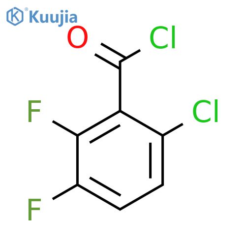 6-Chloro-2,3-difluorobenzoyl chloride structure
