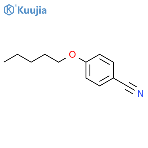 Benzonitrile,4-(pentyloxy)- structure