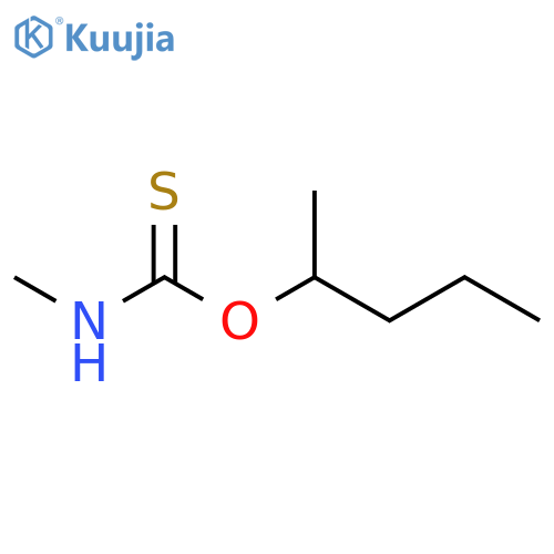 Carbamothioic acid, methyl-, S-pentylester (9CI) structure