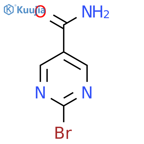 2-Bromopyrimidine-5-carboxamide structure