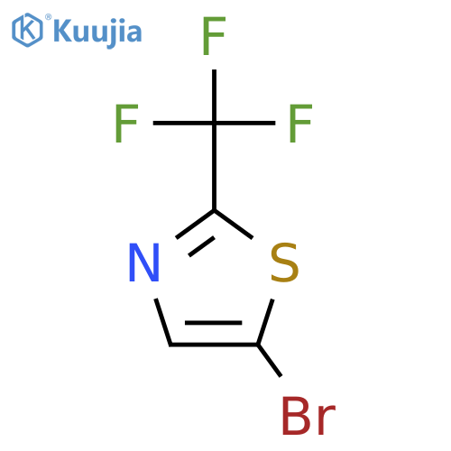 5-bromo-2-(trifluoromethyl)-1,3-thiazole structure