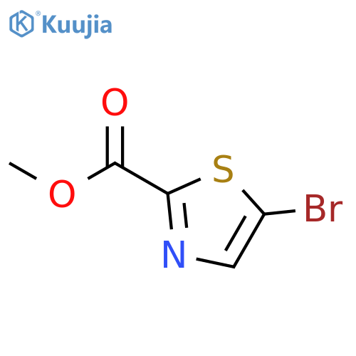 methyl 5-bromo-1,3-thiazole-2-carboxylate structure