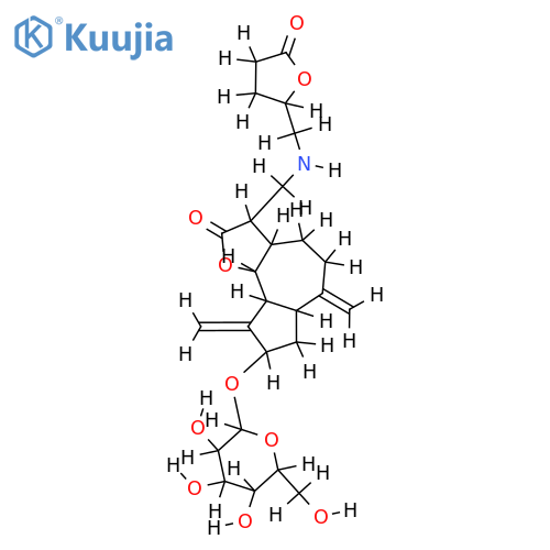 scorzoaustriacin 3-O-beta-D-glucoside structure