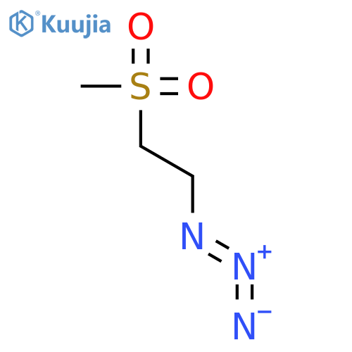1-Azido-2-(methylsulfonyl)ethane structure