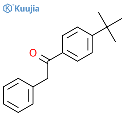 Ethanone, 1-[4-(1,1-dimethylethyl)phenyl]-2-phenyl- structure