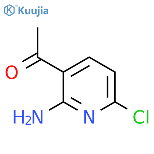 1-(2-Amino-6-chloropyridin-3-YL)ethan-1-one structure